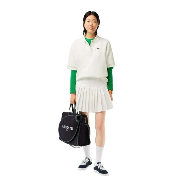 Lacoste Womens/Ladies Knitted Tennis Skirt - White - 