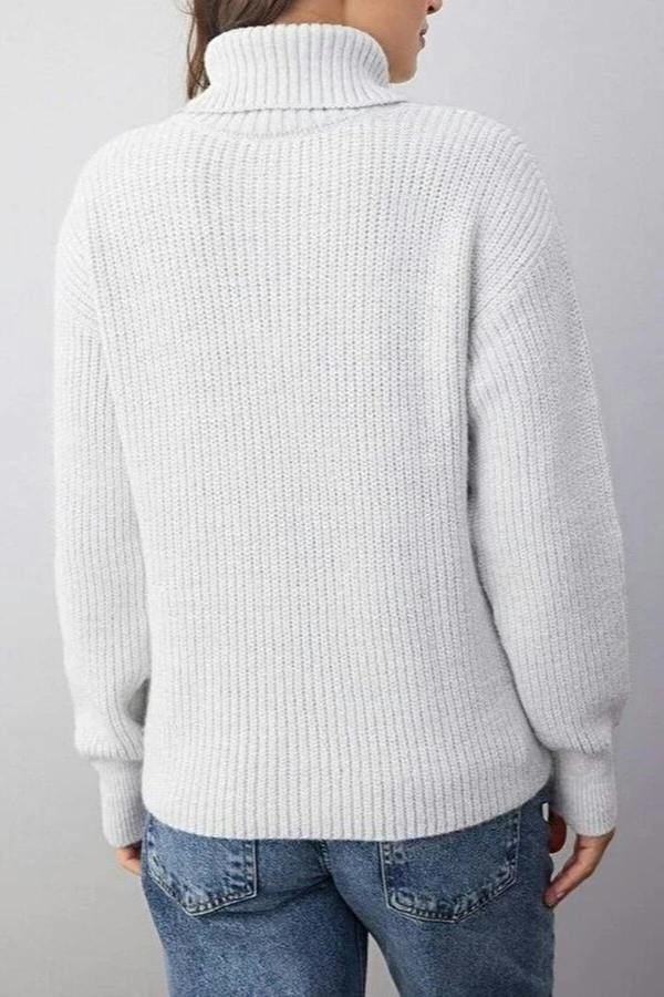 WOVCOR Soft Textured Knit Sweater
