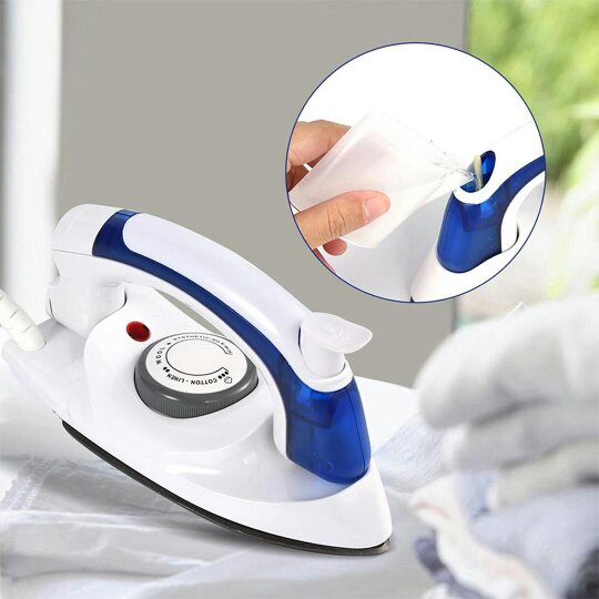 Havendro Mini Travel Iron Adjustable Temperature Foldable Portable Travel Iron Clothes