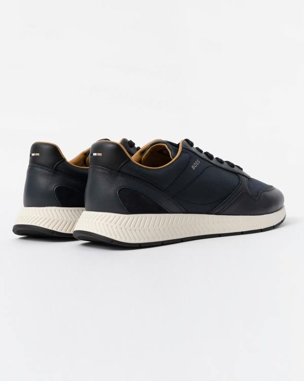 BOSS Orange Titanium Runn buny Mens Trainers - Dark Blue 401