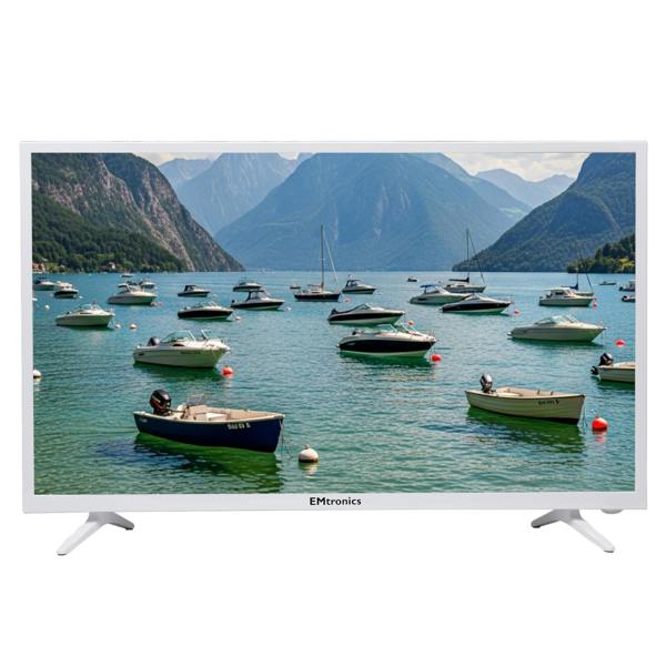 EMtronics 32" Inch HD Ready 720p LED TV with 3x HDMI and 2x USB Port  - White