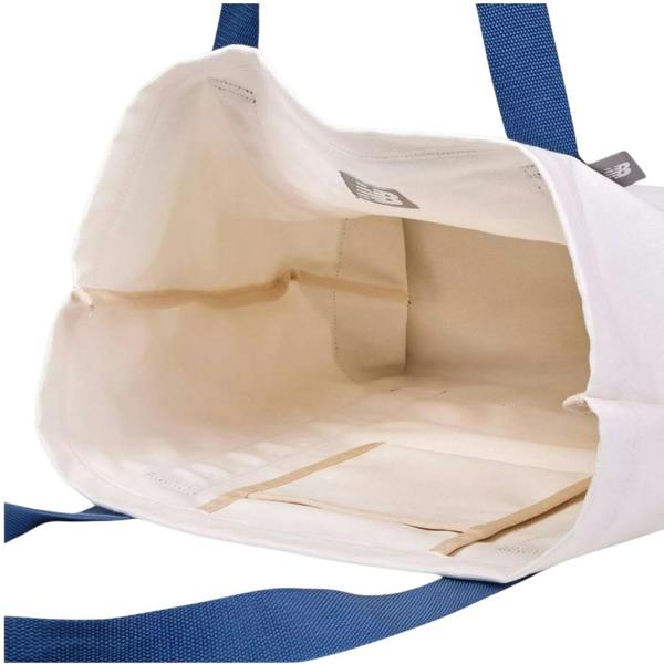 New Balance Canvas Tote Bag - White/Blue - 