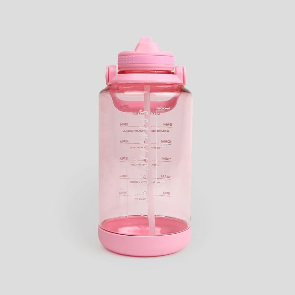 Phoenix Fitness 2L Motivational Water Bottle Pink