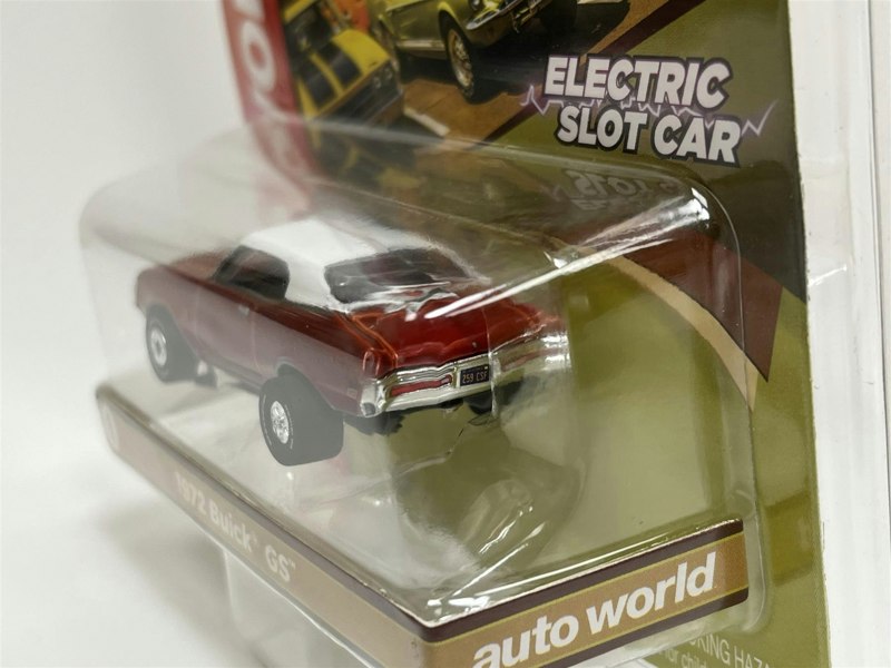 Auto World Slot Cars 1972 Buick GS Red Thunderjet Ultra G HO Slot Car SC379-1