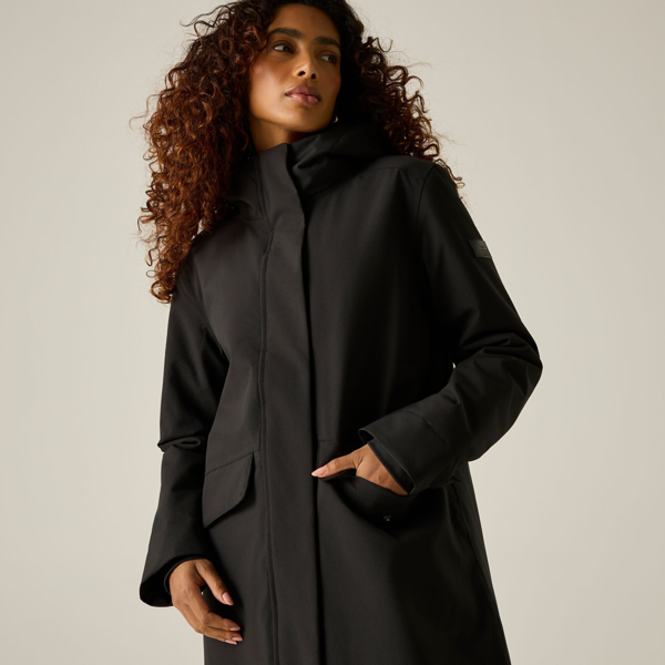 Regatta Womens/Ladies Ramona Waterproof Jacket - Black