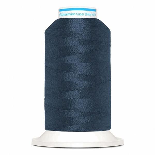 Gutermann Super Brite Polyester 40 Embroidery Thread 1000m Polyester Thread Suitable For Embroidery