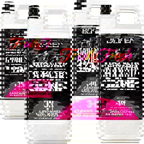 ProKleen Pro-Kleen Interior Valeting Car Upholstery Carpet Cleaner Shampoo Removes Dirt, Grime and Stains Fruity Fresh Fragrance (10 L)