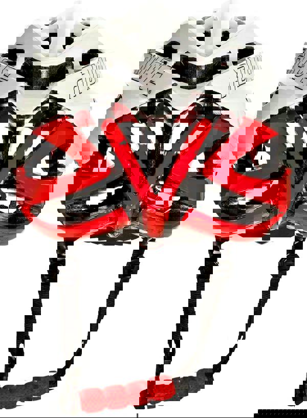 AweSpeed In Mould Adult Bike Helmet Medium 55-58cm White/Red