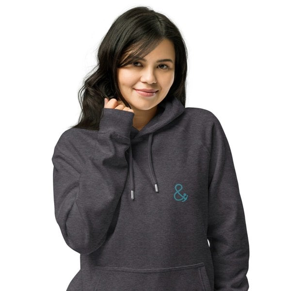 ANCHOR & CREW Just Roam. Seeker Organic Cotton Raglan Hoodie