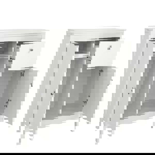 Furniture To Go Madrid Sideboard 2 doors + 1 drawer in White