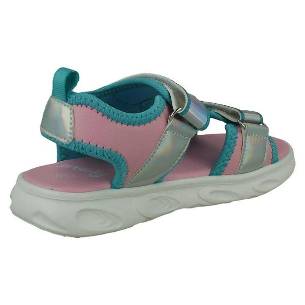 Pineapple Girls Pineapple Dual Strap Light Up Sandals H0385
