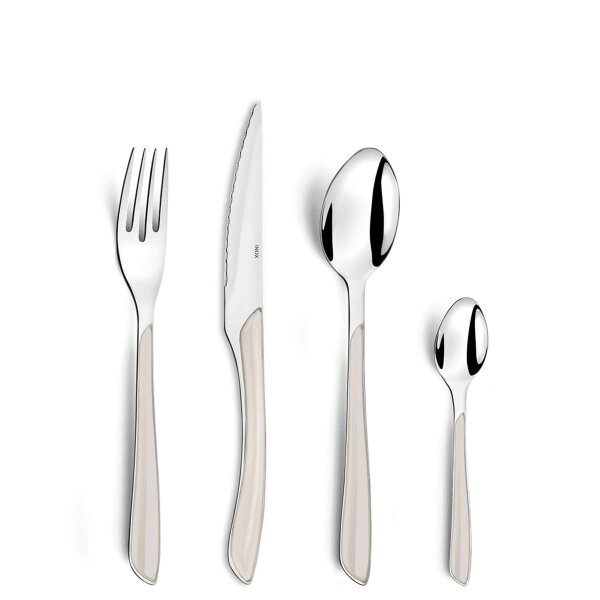 Amefa Eclat Cutlery Set 24 Piece - White