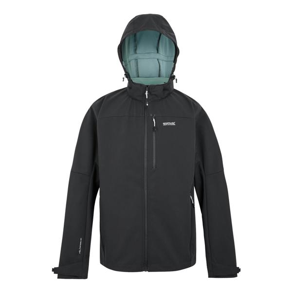 Regatta Mens Arana Waterproof Soft Shell Jacket - Ash/Glacier