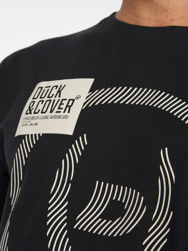 Duck and Cover Sandoval T-Shirt - Black