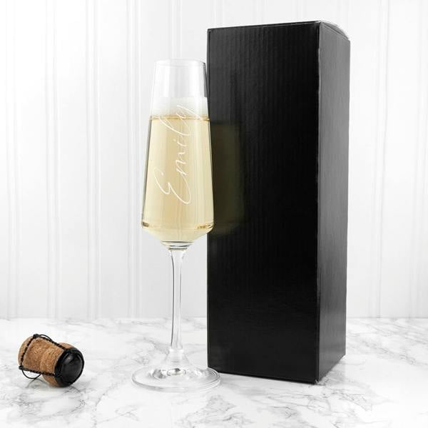 Personalised Champagne Flute - lifestyle shot