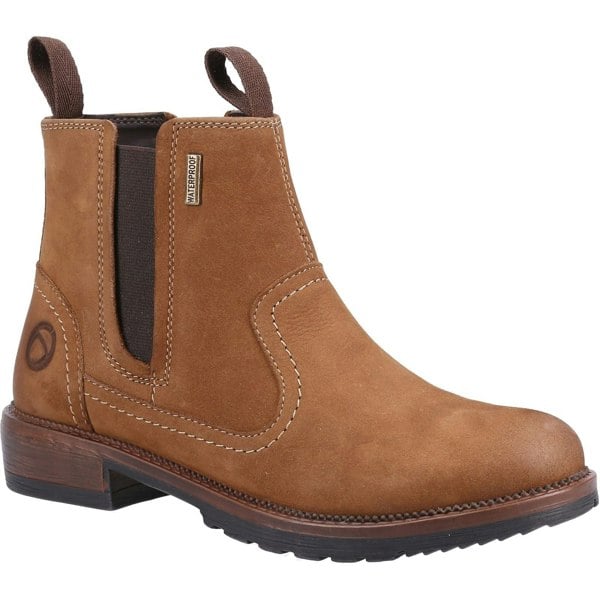 Cotswold Laverton Ankle Women's Boots in Tan