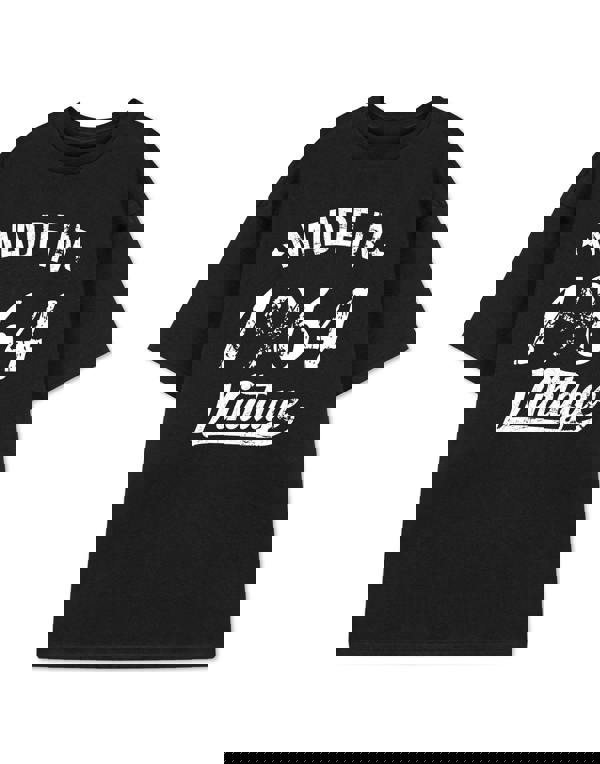 Show Me The Merch Mens Black Made In 1964 Short Sleeved T-Shirt