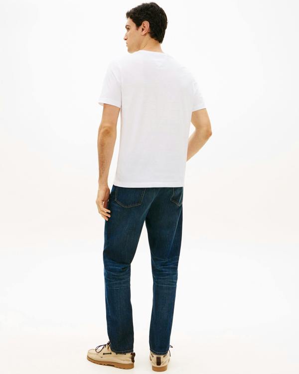 Tommy Hilfiger Brand Love Mono Stack Mens T-Shirt - White
