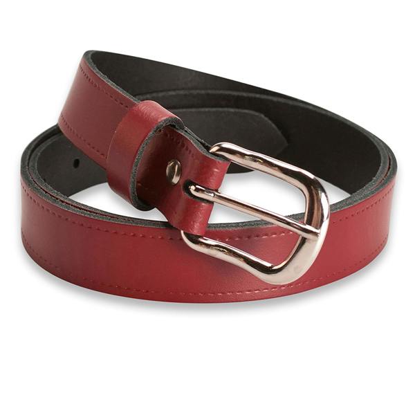 Hawkdale UK Made Womens Leather Belt 1" Thin