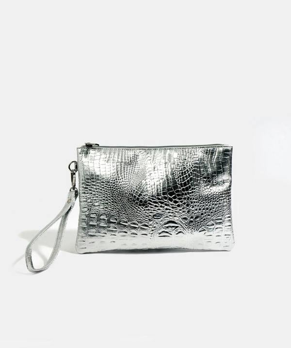 Pia Rossini Reagan - Metallic Clutch Bag