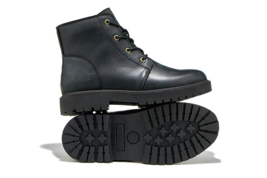 AMMONITE Women's Water-Resistant Portland Boots | Black