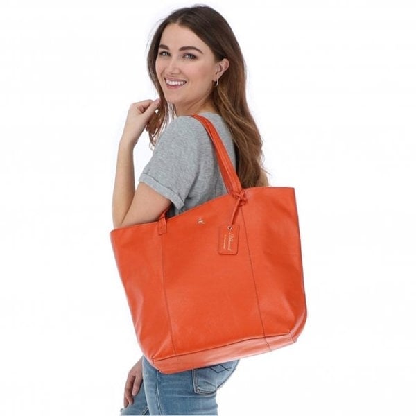 Ashwood "Bulky" Long Handle Leather Shopper Bag: 62320