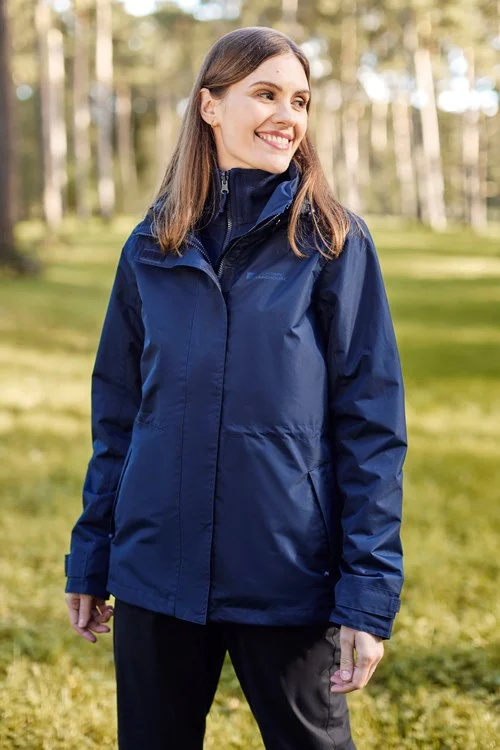 Mountain Warehouse Womens/Ladies Fell II 3 In 1 Jacket - Navy