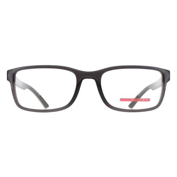 Prada Sport Glasses Frames PS06RV 01D1O1 Transparent Grey Men