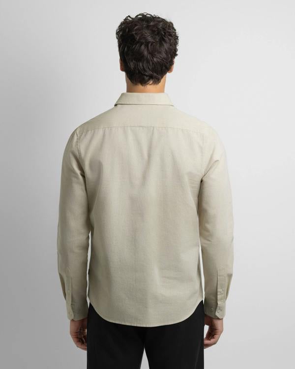 Steel & Jelly Allgreave - Abstract Jacquard Long Sleeve Shirt