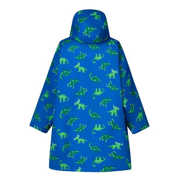 Regatta Childrens/Kids Dinosaur All-Over Print Changing Robe - Olympian Blue - 