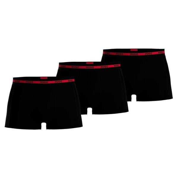 Hugo Mens Boxer Shorts (Pack of 3) - Black - 