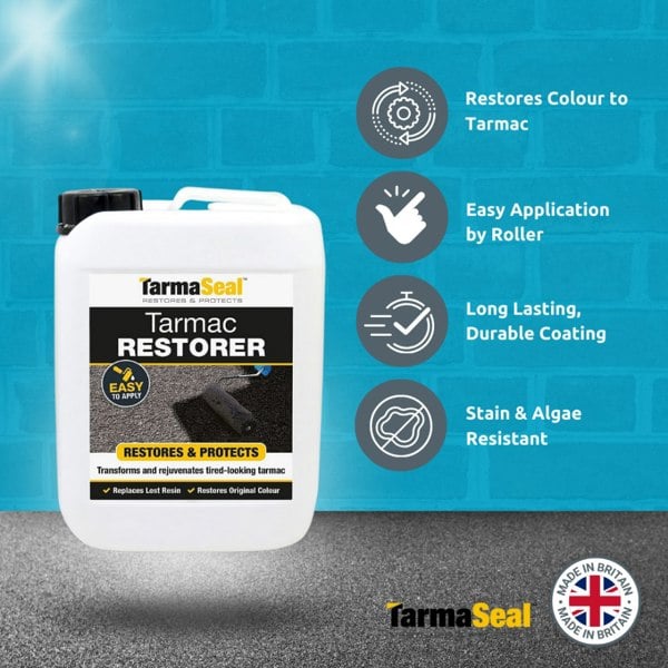 Smartseal Tarmac Restorer, BLACK, 20 Litre