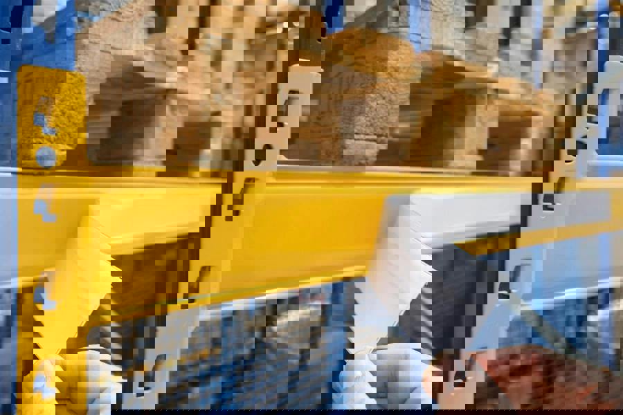 Durable SCANFIX Self-Adhesive EPOS Ticket Strip Holder | 25 Pack | 1000 x 62mm