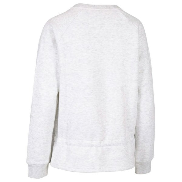 Trespass Women's Gretta Marl Round Neck Sweatshirt - Pale Grey