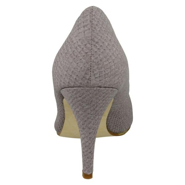 Spot On Ladies Spot On High Heel Court Shoe