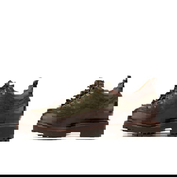 Embassy London Dartmoor - Green - Men's Leather & Suede Hiking Shoe