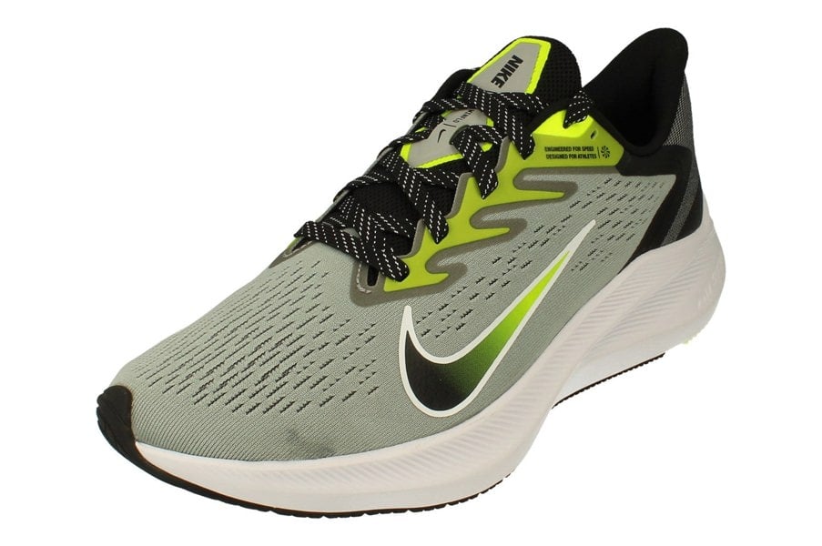 Nike Zoom Winflo 7 Mens Cj0291  002 - Light Smoke Grey Black Volt White 002 - Photo 0