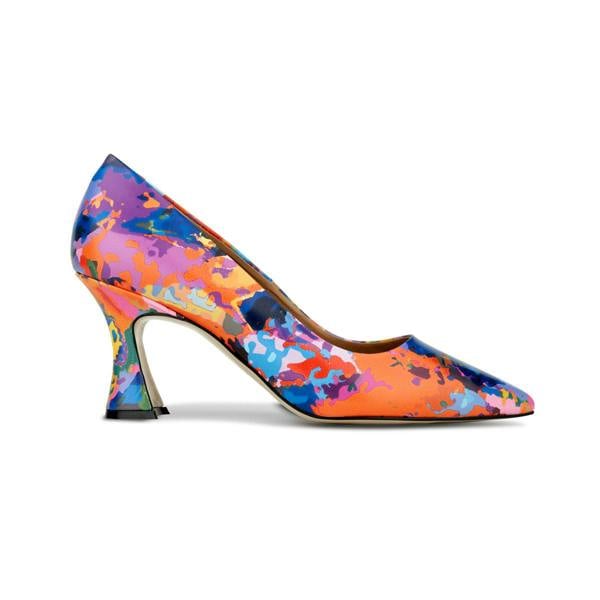 Embassy London Sophia - Summer Colours - Women’s Leather Point-Toe Pump with 3-Inch Heel
