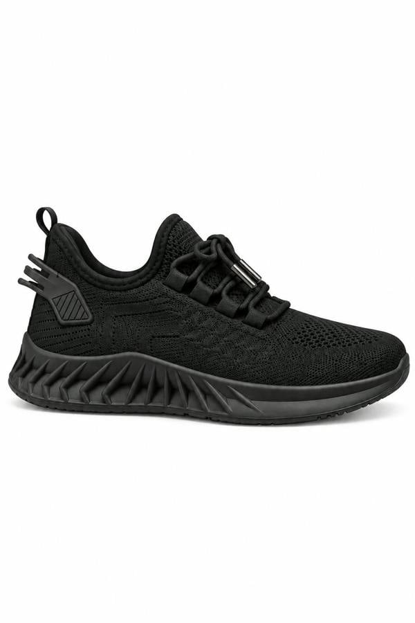 Love Lemonade Zaya Lightweight Mesh Athleisure Trainers Black