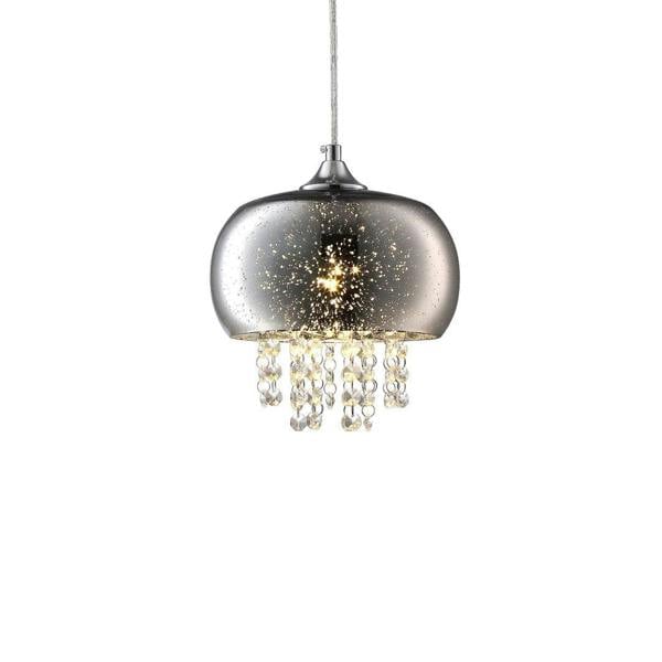 Milagro Starlight Pendant Lamp Stunning Chrome Glass And Crystals