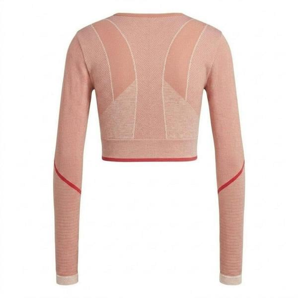 Adidas Womens/Ladies Long-Sleeved Workout T-Shirt - Earth - 