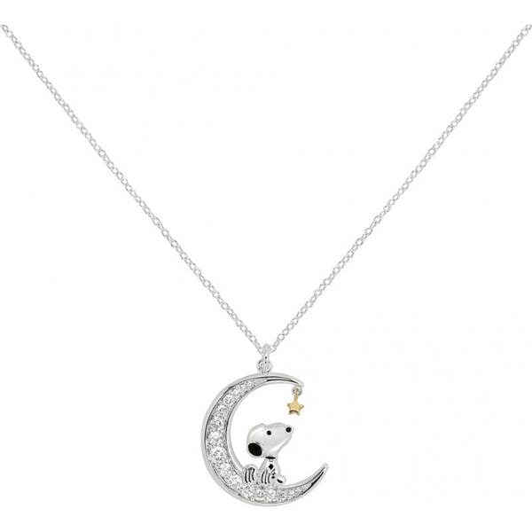 Character Watches Snoopy Necklace NF00742TZWL-18-PH