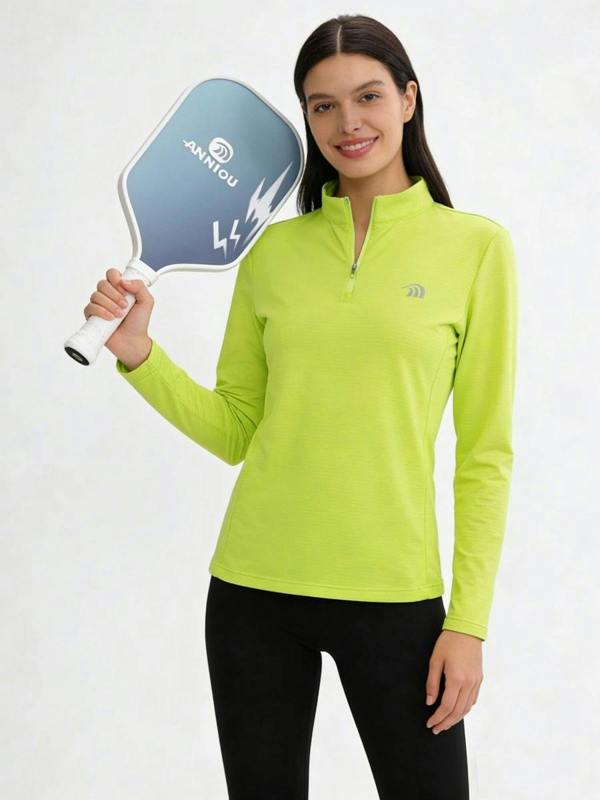 Anniou Antimicrobial Quick-Dry Pickleball Top UPF 50+