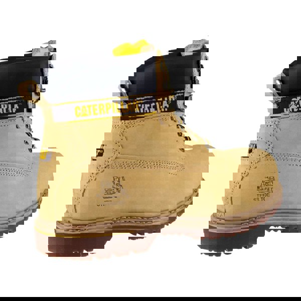 Caterpillar Holton Safety Mens Boots - Honey