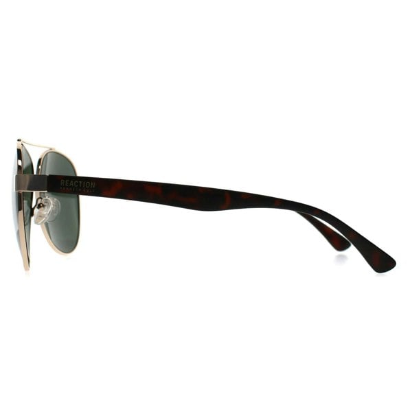 Kenneth Cole Reaction Sunglasses KC1394 32N Gold Green Gradient