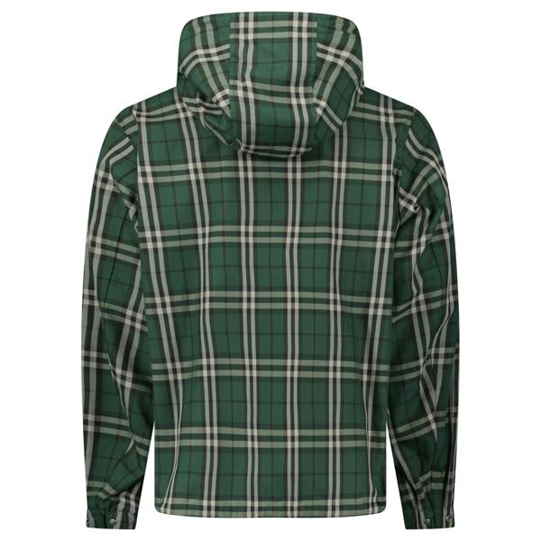 Burberry 'Stanford' Zip-Up Check Reversible Hooded Jacket Black & Check - chancefashionco