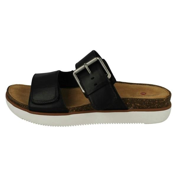 Clarks Ladies Clarks Unstructured Adjustable Mule Sandals Elayne Ease