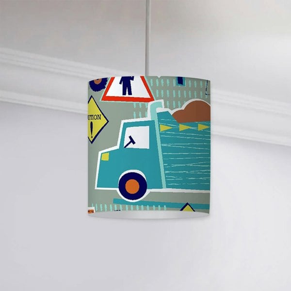 Big Diggers Ceiling Lampshade Lampshade - Happy Linen Company