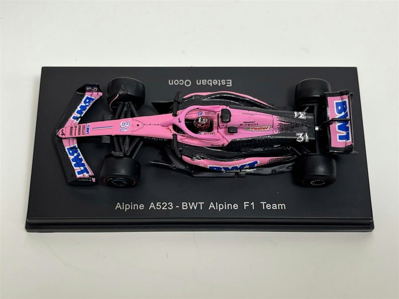 Spark Esteban Ocon Alpine A523 #31 BWT Alpine F1 Team 2023 1:64 Spark Y286