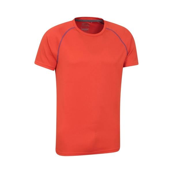 Mountain Warehouse Mens Endurance IsoCool T-Shirt - Bright Orange - 